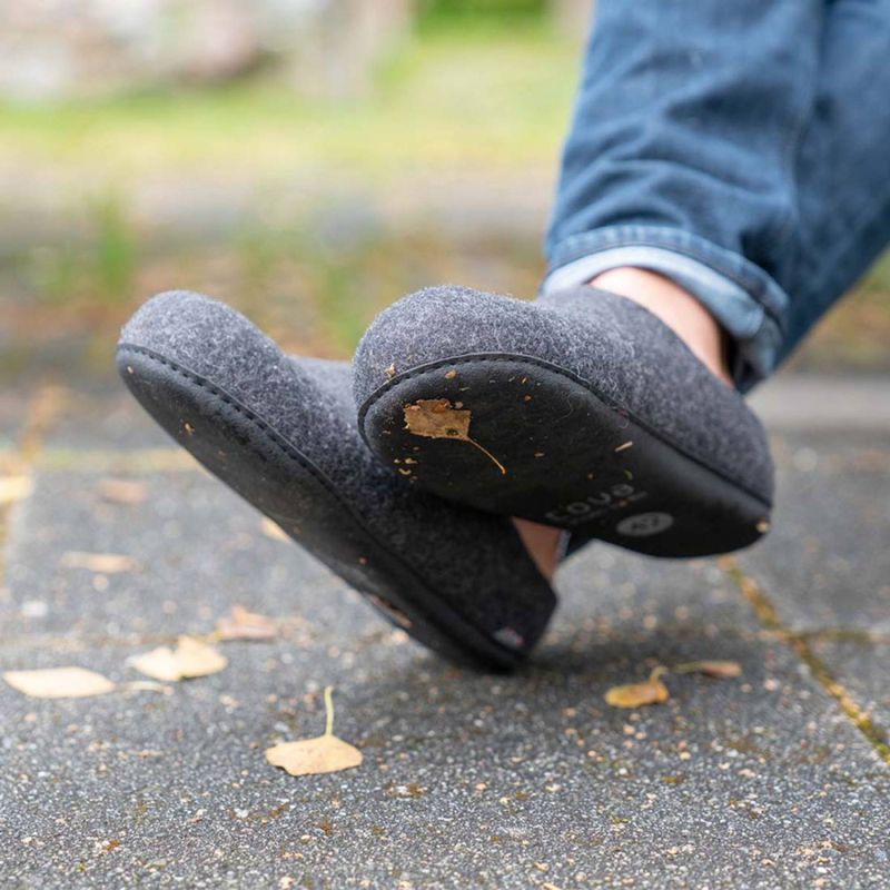 Slipper X - Charcoal